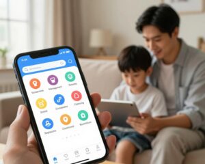 Veja mensagens com controle parental