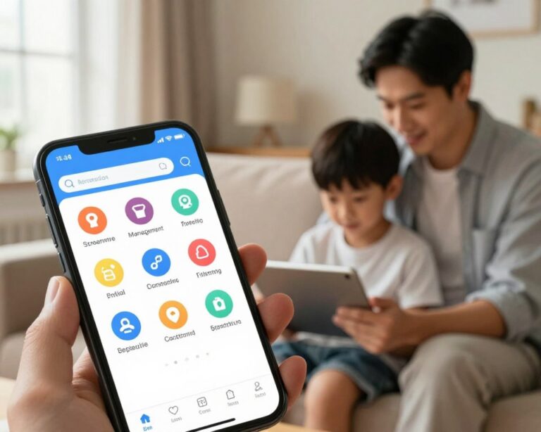 Veja mensagens com controle parental