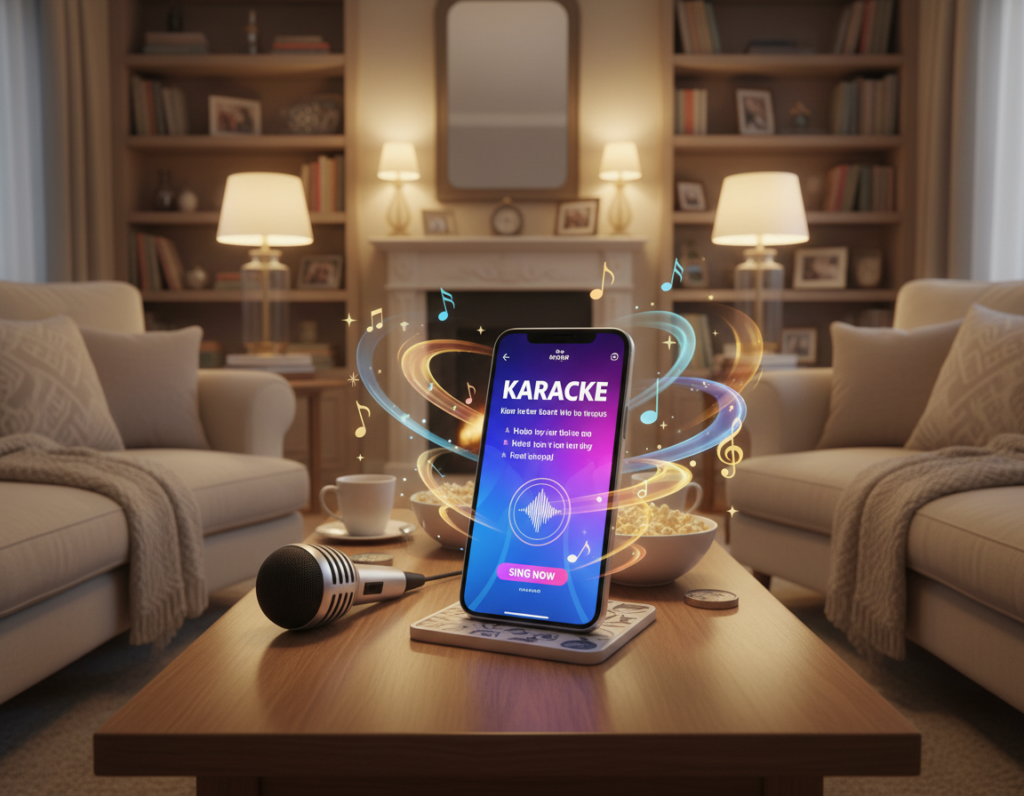 app de karaokê para celular