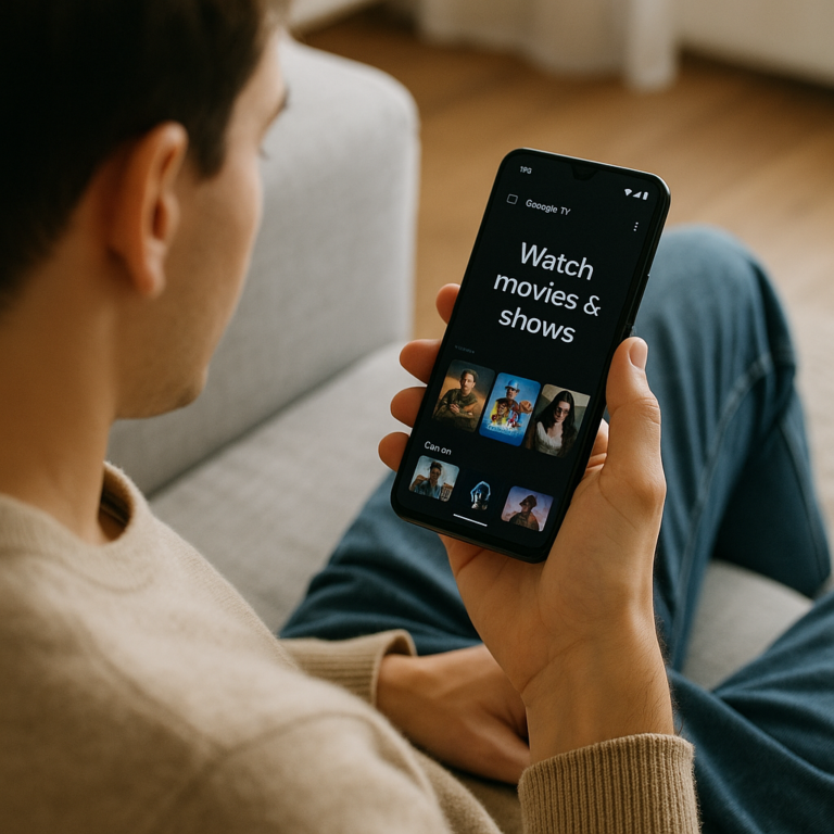 App Google TV: Assista Filmes e Séries Online