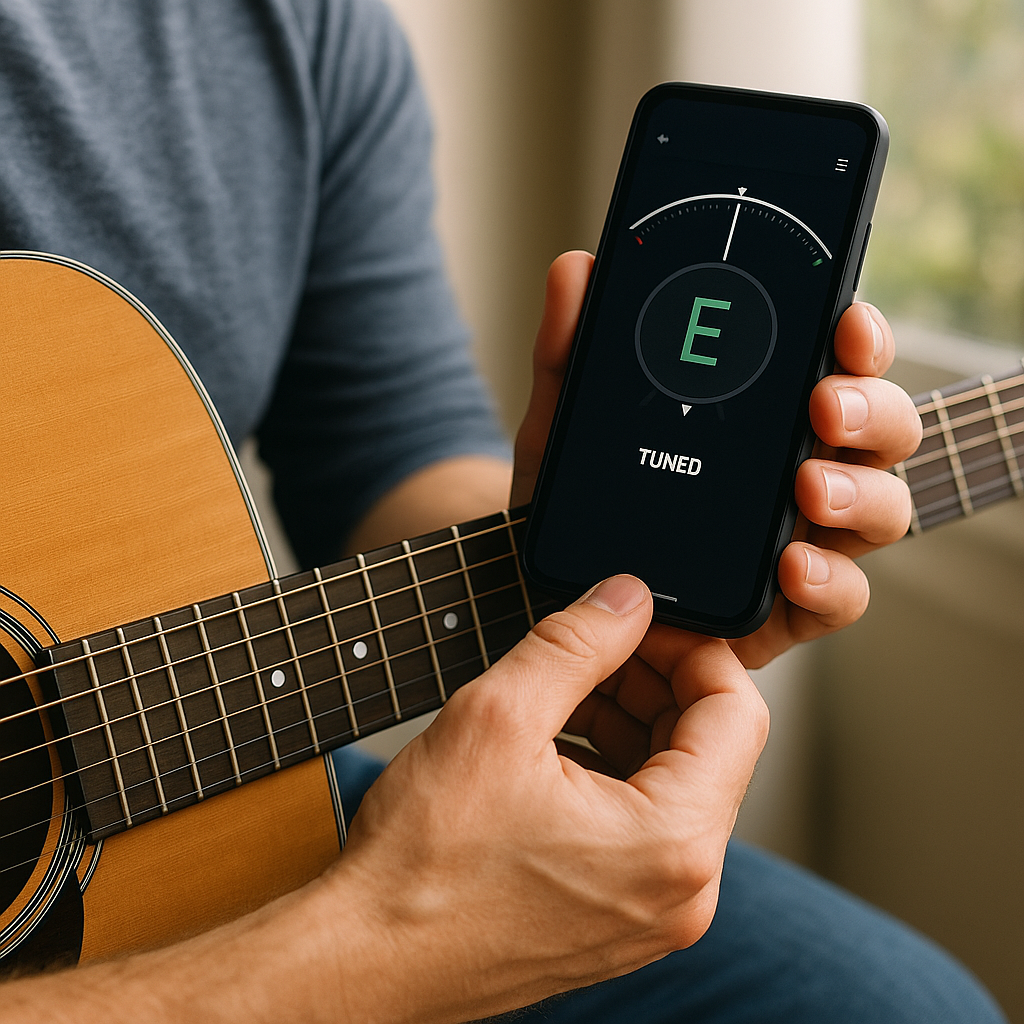 App Afinador de Violao: Afine Perfeito