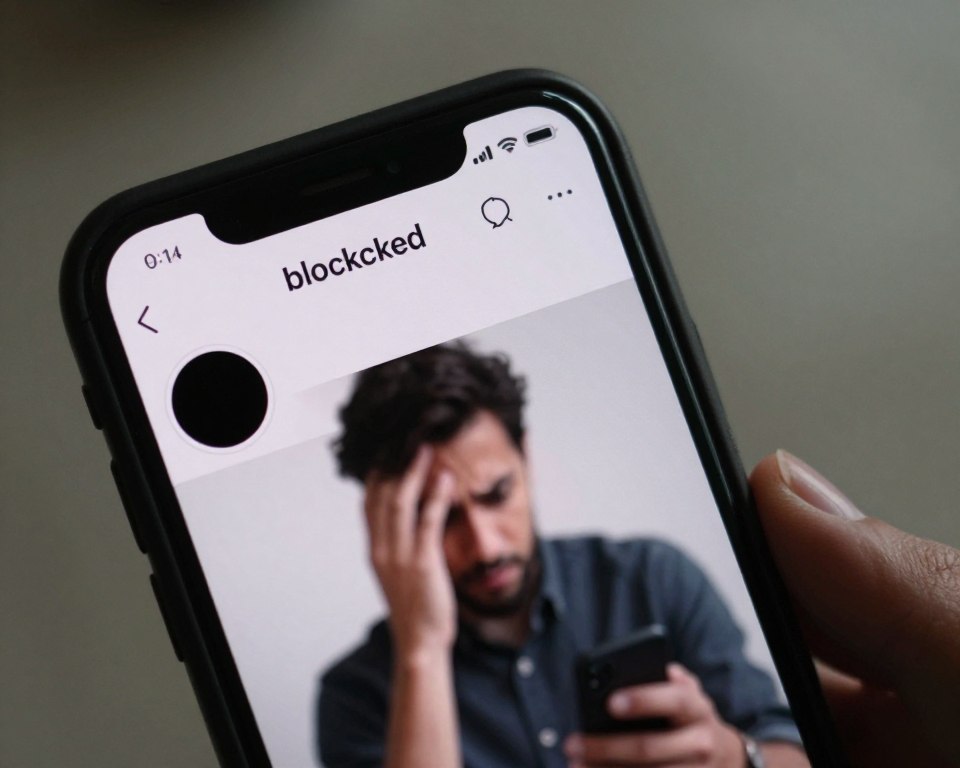 perfil bloqueado no instagram