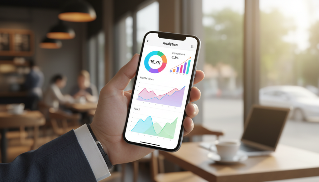 visualizações de perfil instagram