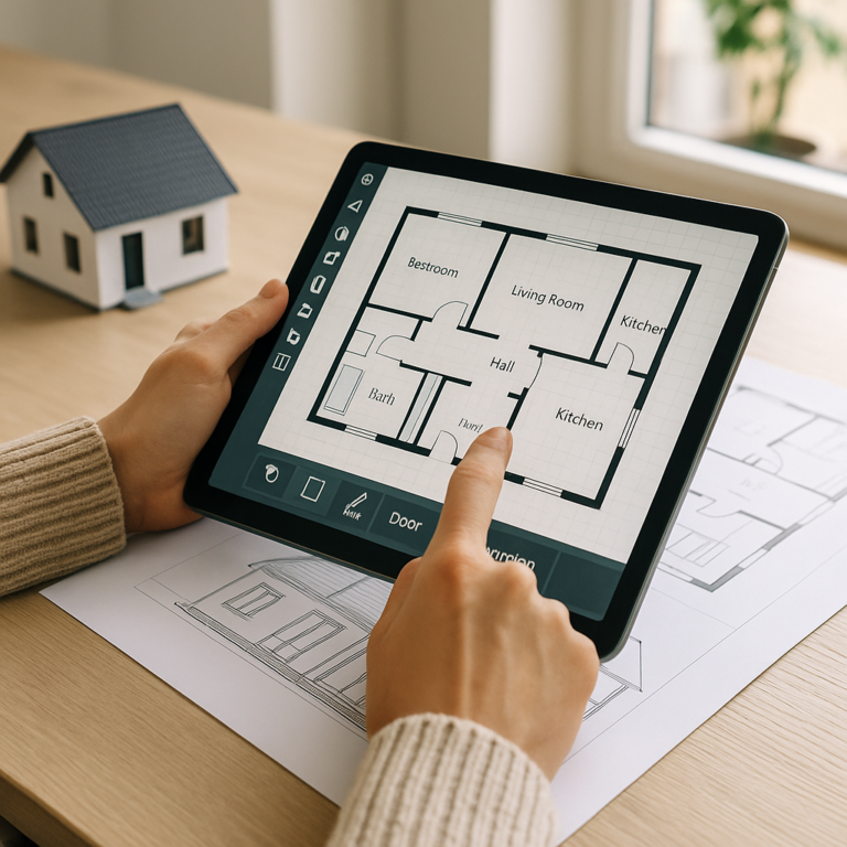 App para Criar Projetos de Casas Online