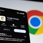 Google chrome app on a smartphone with logo — Foto por Zulfugar Karimov na Unsplash