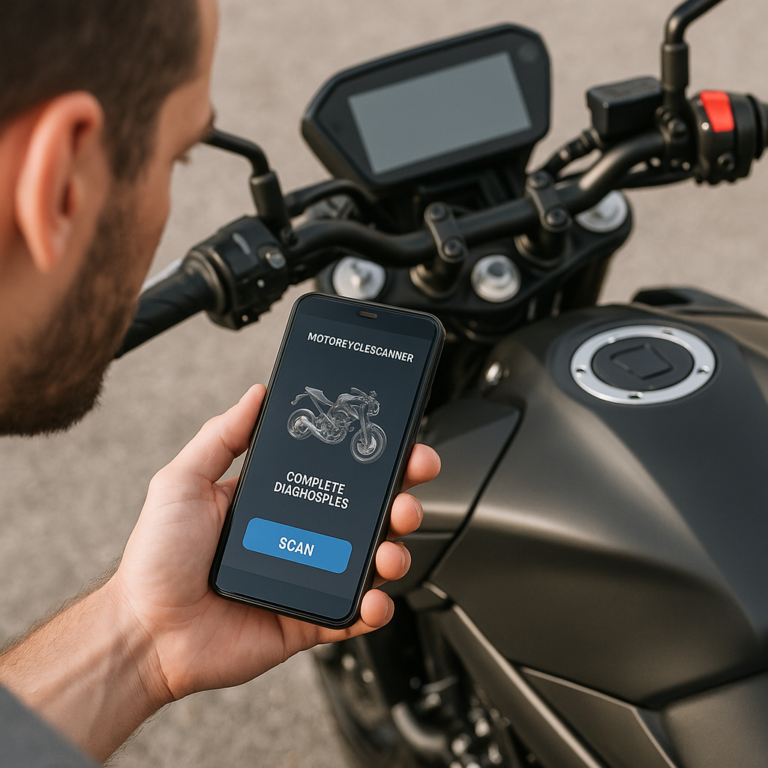App Scanner de Motos: Diagnóstico Completo