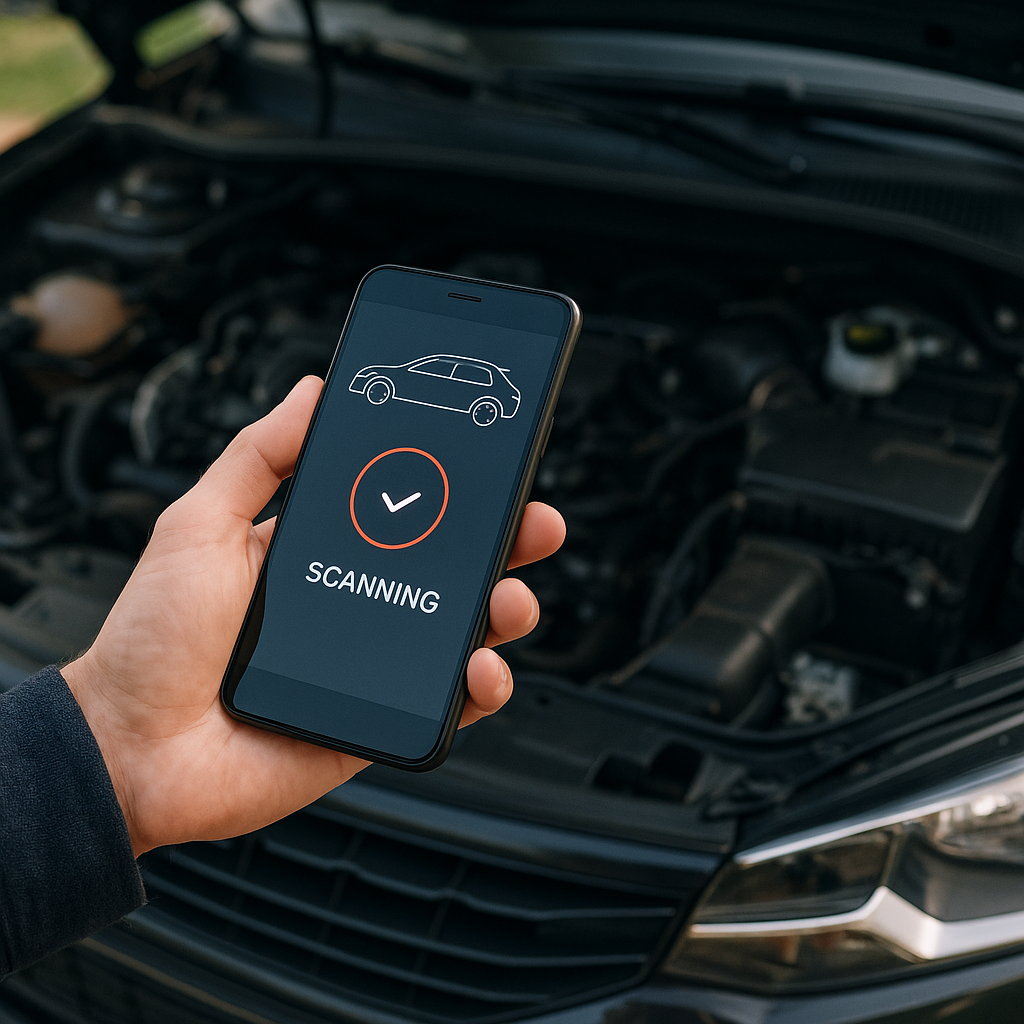 App Scanner de Carros: Diagnóstico Rápido