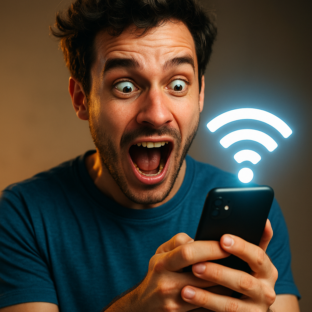 Nunca mais fique sem internet