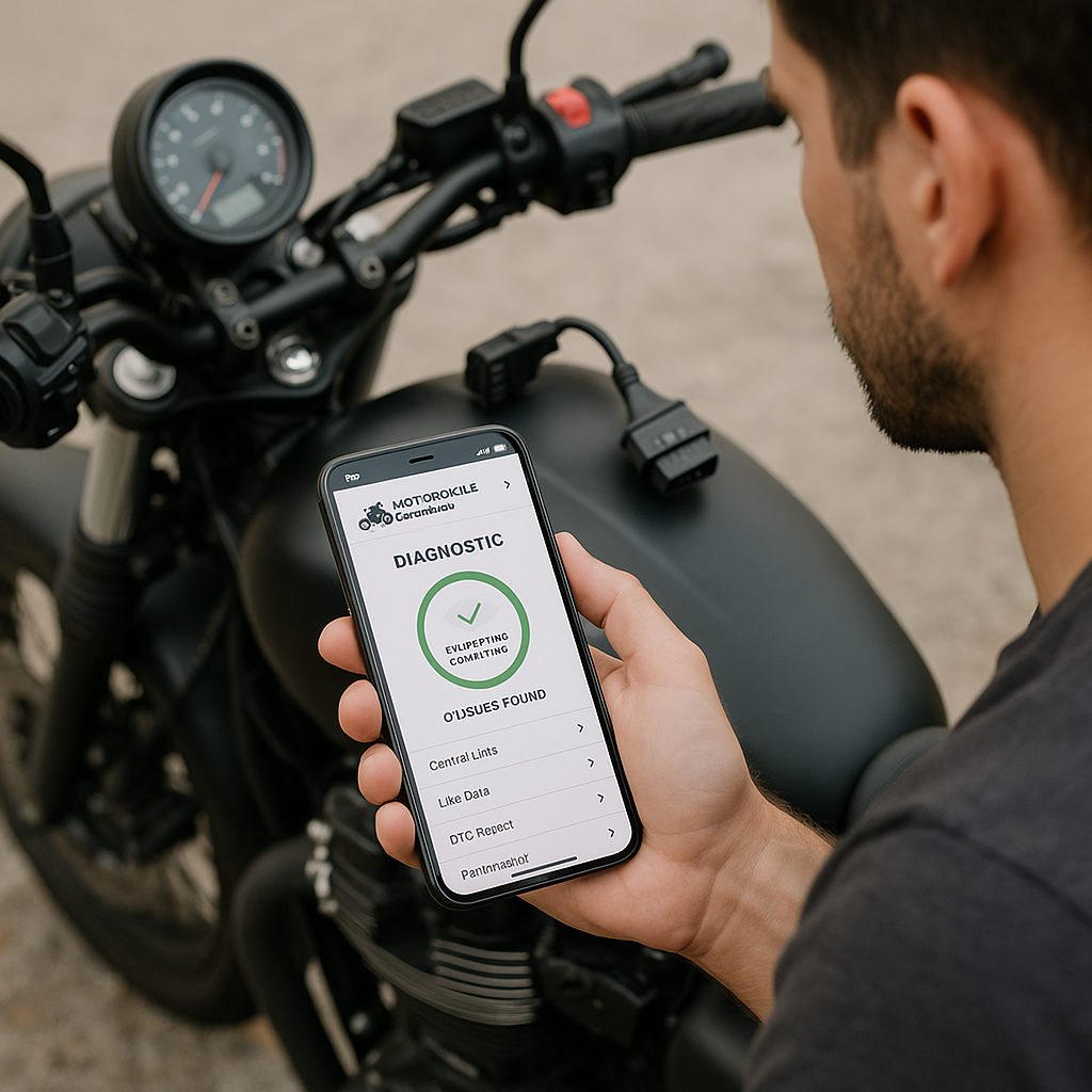 App Scanner de Motos: Diagnóstico Completo